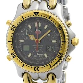 Tag Heuer-TAG Heuer Sel Chronograph Gold Plated Steel Men's Watch CG1122-Other