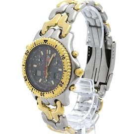 Tag Heuer-TAG Heuer Sel Chronograph Gold Plated Steel Men's Watch CG1122-Other