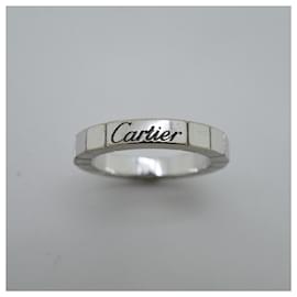 Cartier-Cartier K18WG White Gold Band Ring for Women-Golden