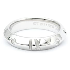 Tiffany & Co-Bague étroite fermée Tiffany Atlas X-Argenté