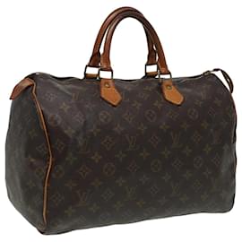 Louis Vuitton-LOUIS VUITTON Borsa a Mano Monogram Speedy 35 M41524 LV Auth 80790-Monogramma