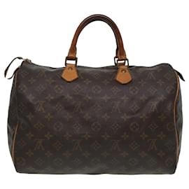 Louis Vuitton-LOUIS VUITTON Borsa a Mano Monogram Speedy 35 M41524 LV Auth 80790-Monogramma