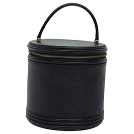 Louis Vuitton-LOUIS VUITTON Epi Cannes Hand Bag Black M48032 LV Auth ep4777-Black