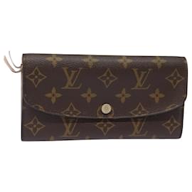 Louis Vuitton-LOUIS VUITTON Monogramm Geldbörse Emily Wallet Rose Valerine M61289 Auth 79663-Andere,Monogramm