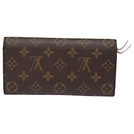 Louis Vuitton-LOUIS VUITTON Monogramm Geldbörse Emily Wallet Rose Valerine M61289 Auth 79663-Andere,Monogramm