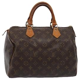 Louis Vuitton-LOUIS VUITTON Handtasche Monogram Speedy 30 M41526 LV Auth 80452-Monogramm