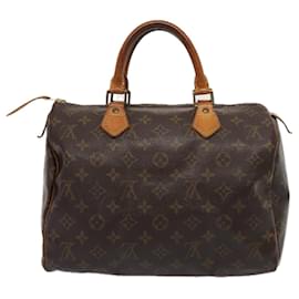 Louis Vuitton-LOUIS VUITTON Handtasche Monogram Speedy 30 M41526 LV Auth 80452-Monogramm