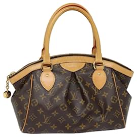 Louis Vuitton-LOUIS VUITTON Monogram Tivoli PM Hand Bag M40143 LV Auth 81147-Monogram