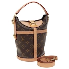 Louis Vuitton-Monogram Reisetasche LOUIS VUITTON Handtasche 2way M43587 LV Auth 80967A-Monogramm