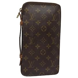 Louis Vuitton-LOUIS VUITTON Monogram Organizer De Voyage Travel Case M60120 LV Auth 80631-Monogram