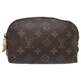 Louis Vuitton-LOUIS VUITTON Monogram Pochette Cosmetic PM Cosmetic Pouch M47515 LV Auth 79942-Monogram