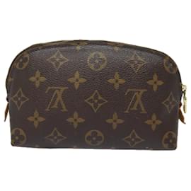 Louis Vuitton-LOUIS VUITTON Monogramm Kosmetiktäschchen PM Kosmetiktasche M47515 LV Auth 79942-Monogramm