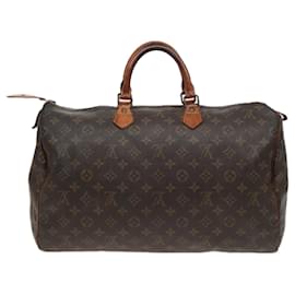 Louis Vuitton-LOUIS VUITTON Handtasche Monogram Speedy 40 M41522 LV Auth 80445-Monogramm