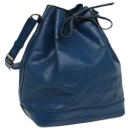 Louis Vuitton-LOUIS VUITTON Epi Noe Schultertasche Toledo Blau M44005 LV Auth 80674-Blau