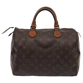 Louis Vuitton-LOUIS VUITTON Handtasche Monogram Speedy 30 M41526 LV Auth 80463-Monogramm