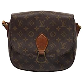 Louis Vuitton-LOUIS VUITTON Monogram Saint Cloud GM Schultertasche M51242 LV Auth 80333-Monogramm