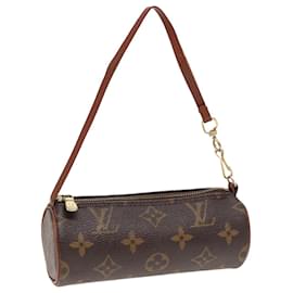 Louis Vuitton-LOUIS VUITTON Monogramm Papillon Pouch LV Auth 80743-Monogramm