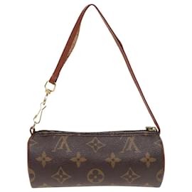 Louis Vuitton-LOUIS VUITTON Monogramm Papillon Pouch LV Auth 80743-Monogramm