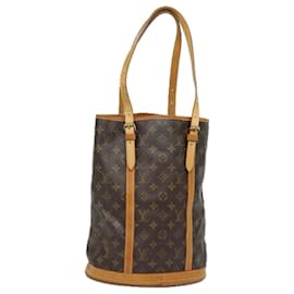 Louis Vuitton-LOUIS VUITTON Monogram Bucket GM Schultertasche M42236 LV Auth yk13297-Monogramm