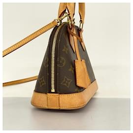 Louis Vuitton-Louis Vuitton Monogram Alma BB Handbag-Brown