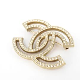 Chanel-Broche de strass Chanel Coco Mark-Outro