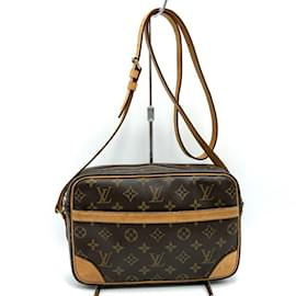 Louis Vuitton-Borsa a Spalla Trocadero PM di Louis Vuitton-Marrone