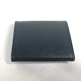 Prada-Prada 2MM935 Compact Coin Compartment Wallet-Black
