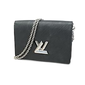 Louis Vuitton-Louis Vuitton Epi Portefeuille Twist Belt Handbag-Black