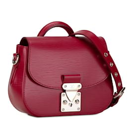 Louis Vuitton-Epi Eden PM Handtasche von Louis Vuitton-Lila,Fuschia