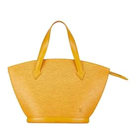 Louis Vuitton-Bolsa tote Epi Saint Jacques Louis Vuitton-Amarelo