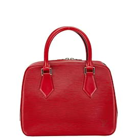 Louis Vuitton-Borsa Louis Vuitton Epi Sablon-Rosso