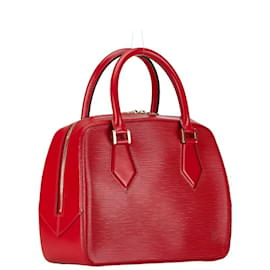 Louis Vuitton-Borsa Louis Vuitton Epi Sablon-Rosso