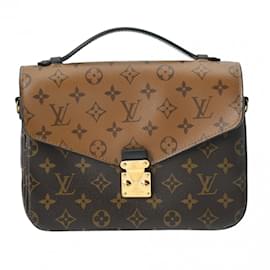 Louis Vuitton-Pochette Metis MM Monogramma Inverso Louis Vuitton-Marrone