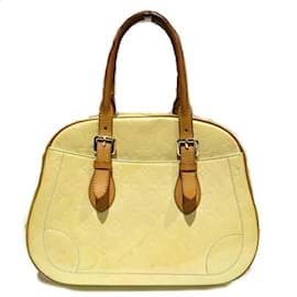 Louis Vuitton-Borsa Vernis Summit Drive Louis Vuitton-Bianco,Giallo