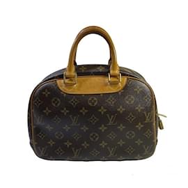 Louis Vuitton-Borsa a mano Trouville Monogram Louis Vuitton-Marrone