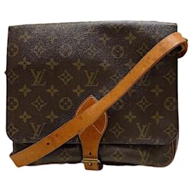 Louis Vuitton-Louis Vuitton Monogram Cartesier M51252 Schultertasche-Braun