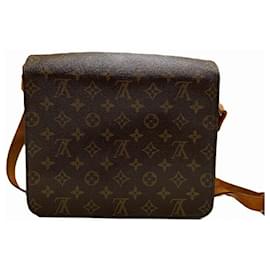 Louis Vuitton-Louis Vuitton Monogram Cartesier M51252 Schultertasche-Braun