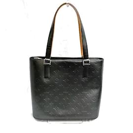 Louis Vuitton-Borsa tote Stockton Monogram Mat Louis Vuitton-Nero