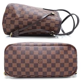 Louis Vuitton-Bolsa Tote Louis Vuitton Damier Neverfull PM-Damier ebene