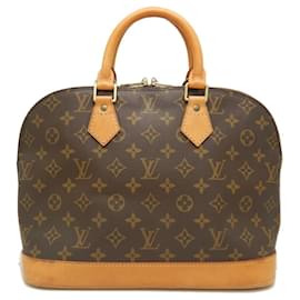 Louis Vuitton-Louis Vuitton Monogram Alma Handtasche-Braun