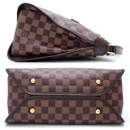 Louis Vuitton-Damier Duomo Schultertasche von Louis Vuitton-Damier ebene