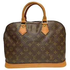 Louis Vuitton-Louis Vuitton Monogram Alma Handtasche-Braun