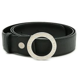 Bulgari Cinto Bvlgari Bvlgari com fivela redonda Preto