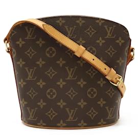 Louis Vuitton-Sac à épaule Drouot Monogram Louis Vuitton-Monogramme