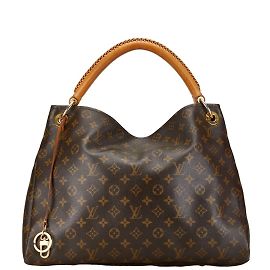 Louis Vuitton Monogram Artsy MM Tote Bag Braun