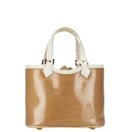 Louis Vuitton-Borsa Louis Vuitton Epi Plage Lagoon Bay-Bianco,Beige