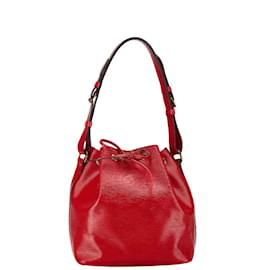 Louis Vuitton-Sac à épaule Petit Noé Epi Louis Vuitton-Rouge