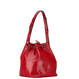 Louis Vuitton-Sac à épaule Petit Noé Epi Louis Vuitton-Rouge