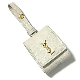 Saint Laurent-Yves Saint Laurent AirPods Earphone Case-Eggshell