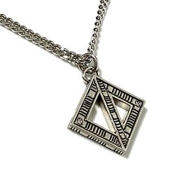 Christian Dior Men's CD Diamond Pendant Necklace Other